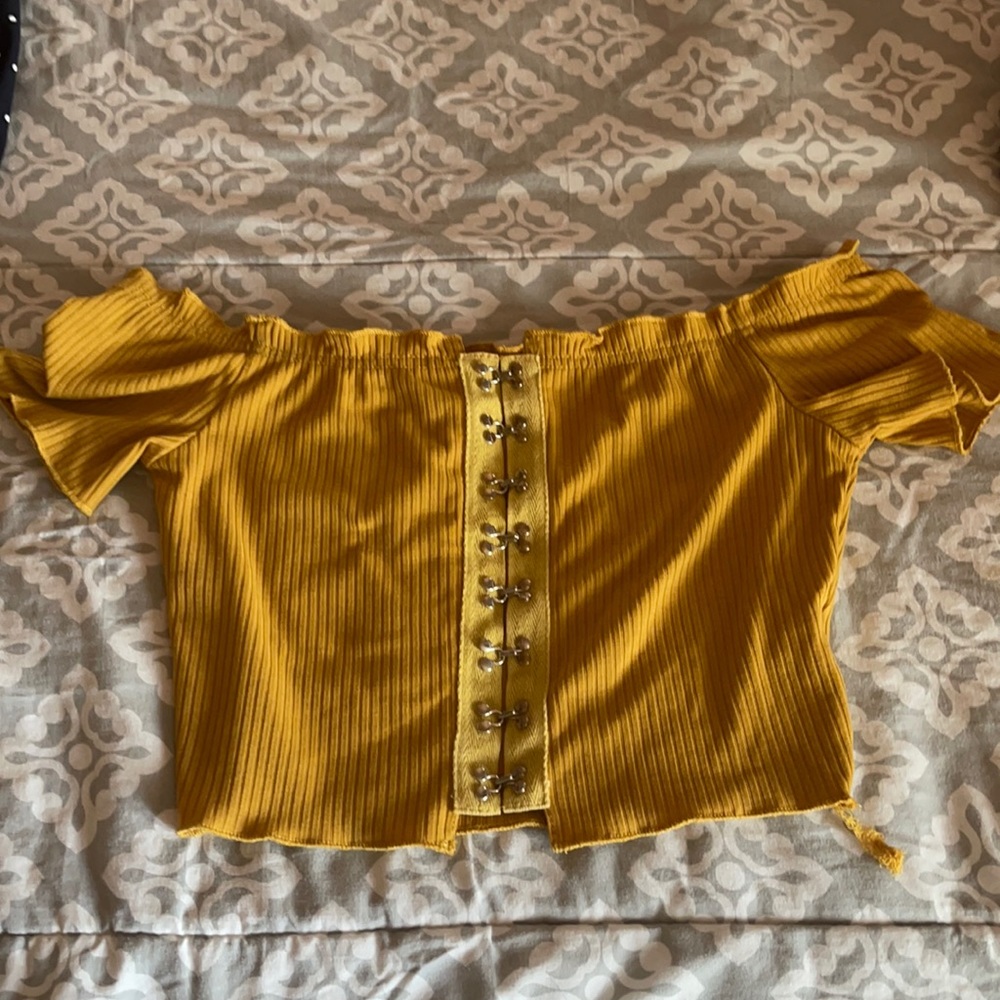 Tiger mist crop top